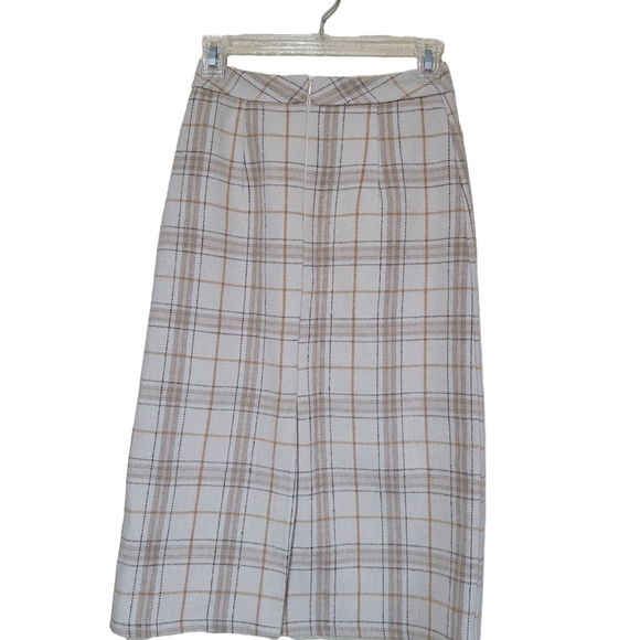 Vintage Wool Pencil Maxi Skirt With Pockets by Elig Sz Small - Picture 5 of 8